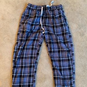 Plaid pajama pant men’s size M